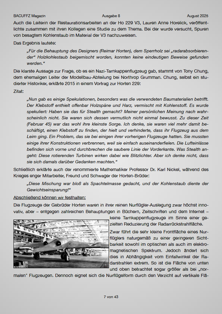 BACUFFZ ONLINE Magazin 08 / 25