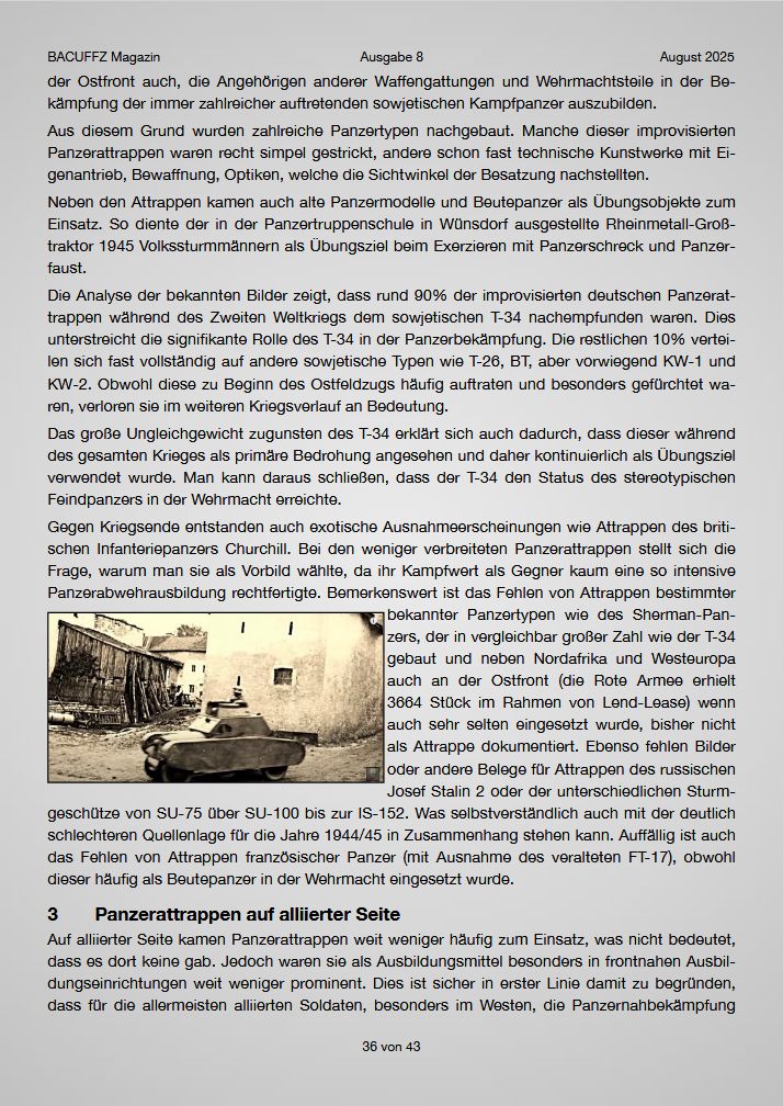 BACUFFZ ONLINE Magazin 08 / 25
