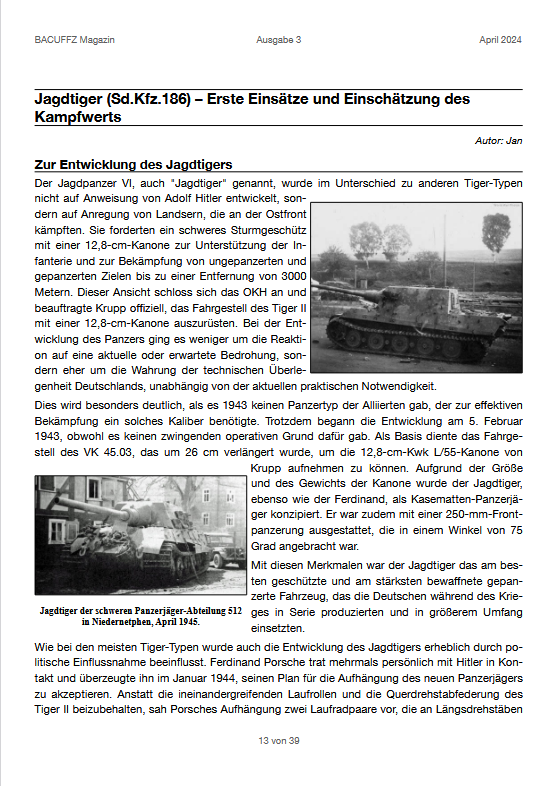 BACUFFZ ONLINE Magazin 03 / 24