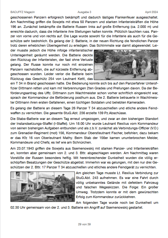 BACUFFZ ONLINE Magazin 03 / 24