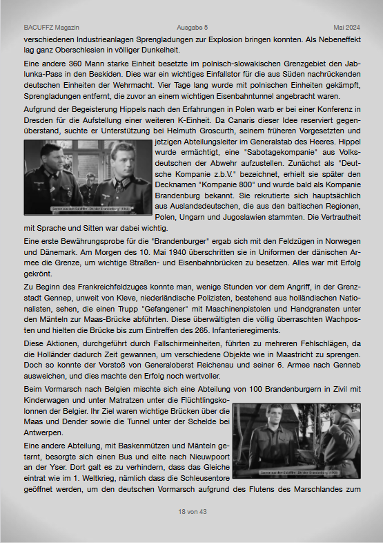 BACUFFZ ONLINE Magazin 05 / 24
