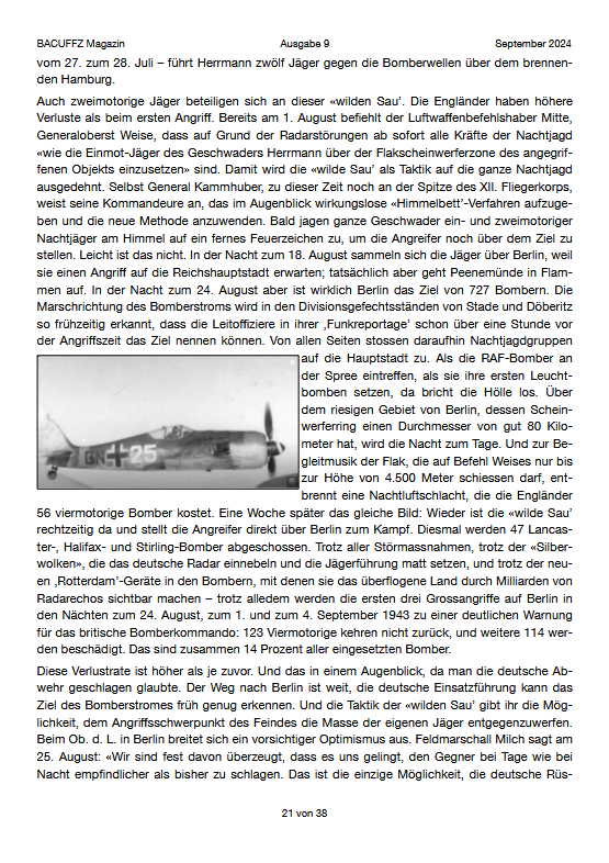 BACUFFZ ONLINE Magazin 09 / 24