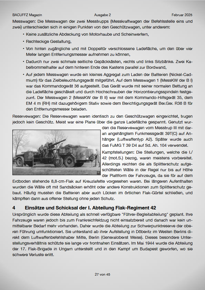 BACUFFZ ONLINE Magazin 02 / 25