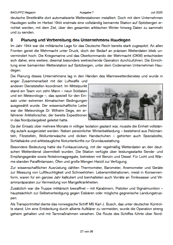 BACUFFZ ONLINE Magazin 07 / 25
