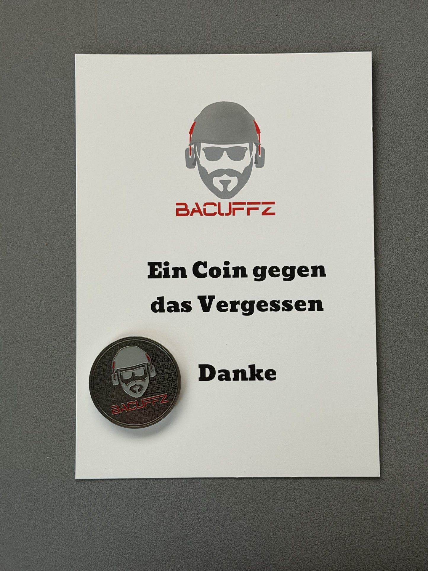 Bacuffz Coin - Nicht vergessen / Verstehen