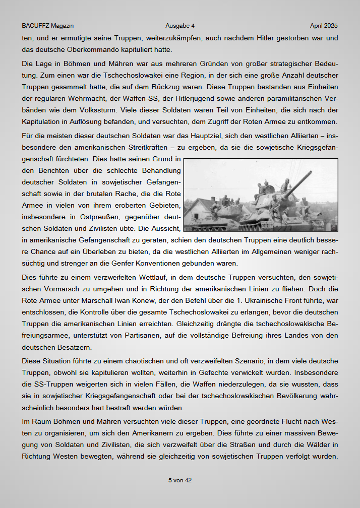 BACUFFZ ONLINE Magazin 04 / 25