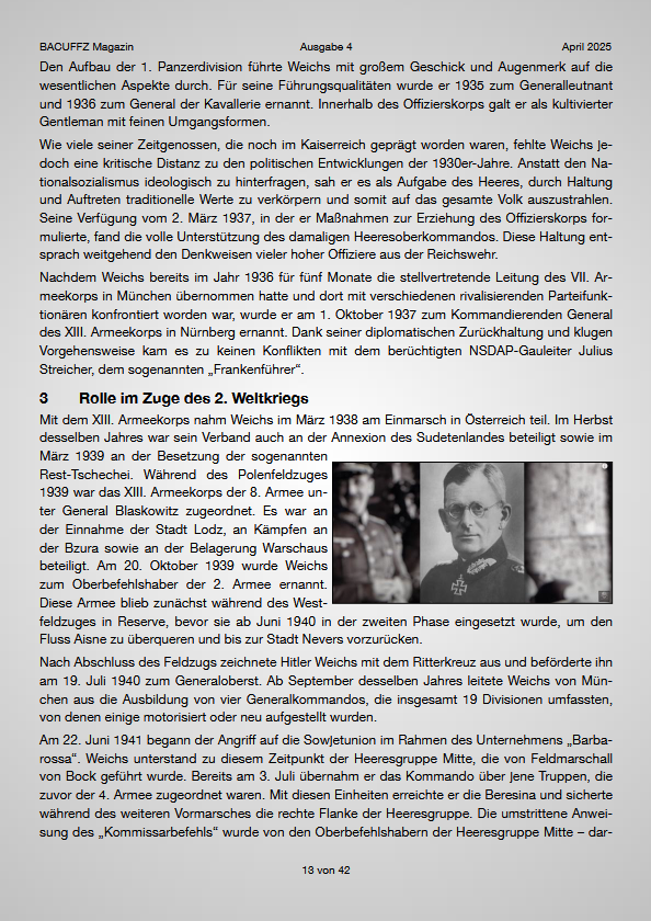 BACUFFZ ONLINE Magazin 04 / 25