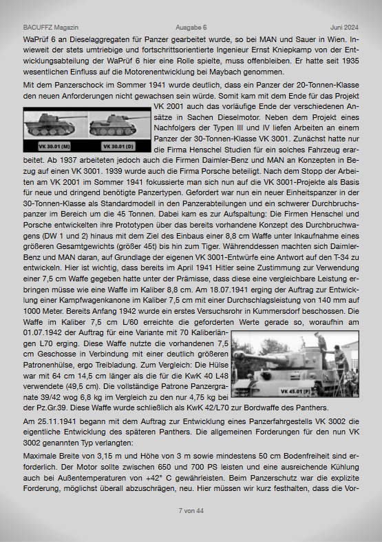 BACUFFZ ONLINE Magazin 06 / 24