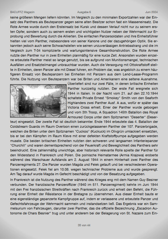 BACUFFZ ONLINE Magazin 06 / 24