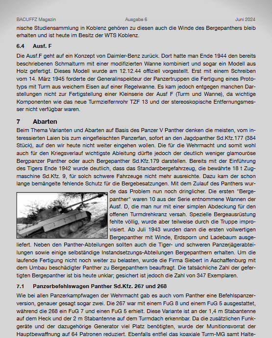 BACUFFZ ONLINE Magazin 06 / 24