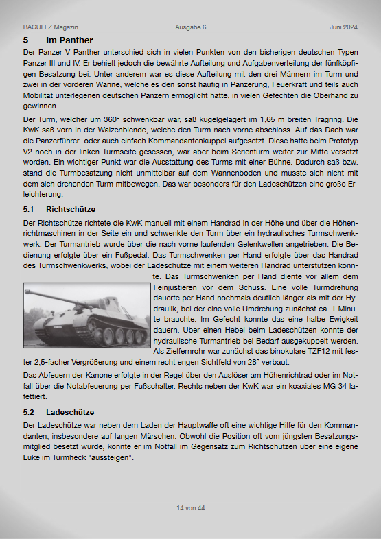 BACUFFZ ONLINE Magazin 06 / 24