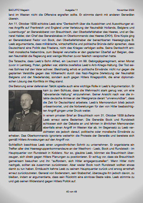 BACUFFZ ONLINE Magazin 11 / 24