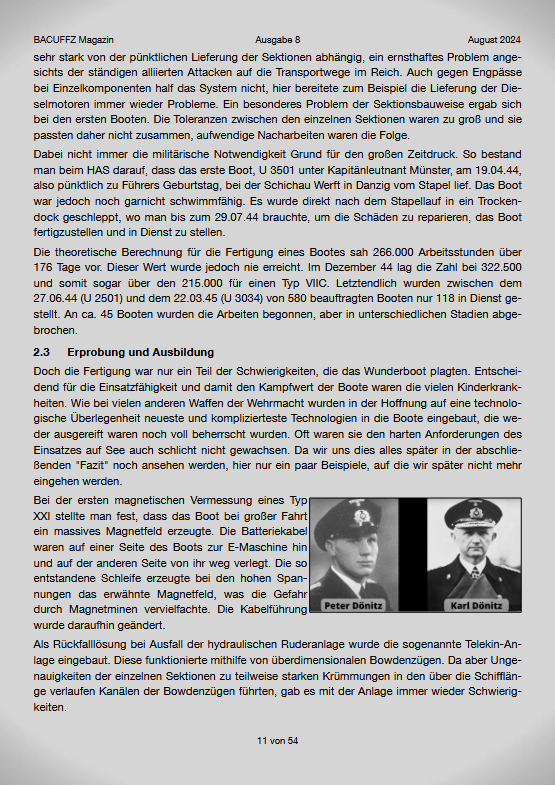 BACUFFZ ONLINE Magazin 08 / 24