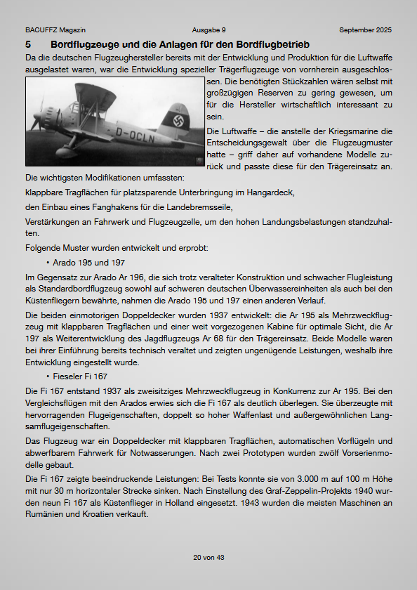 BACUFFZ ONLINE Magazin 09 / 25