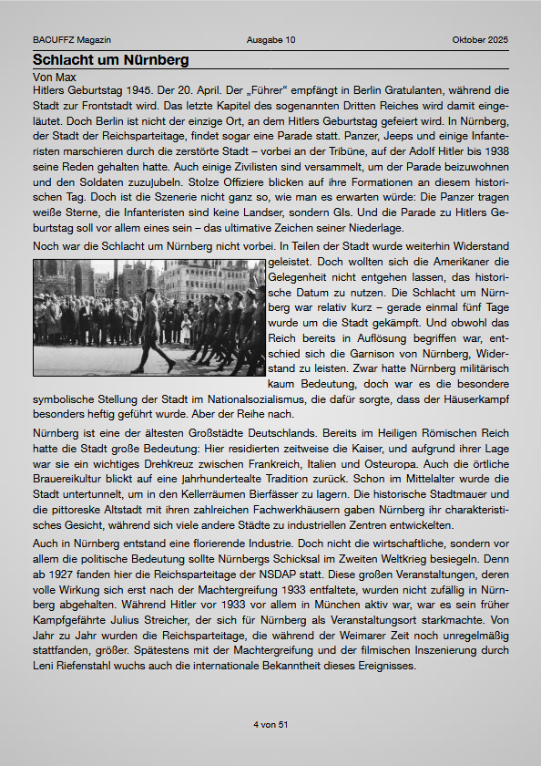 BACUFFZ ONLINE Magazin 10 / 25