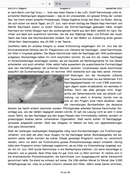 BACUFFZ ONLINE Magazin 09 / 24
